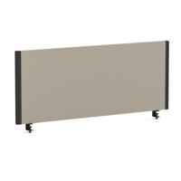 Impulse/Evolve Plus Bench Screen 1000 Black Frame Bespoke Quest Salt Fabric