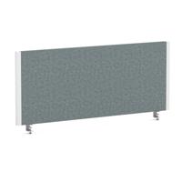 Impulse/Evolve Plus Bench Screen 1000 White Frame Bespoke Rivet Tensile Fabric