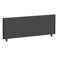 Impulse/Evolve Plus Bench Screen 1200 Black Frame Bespoke Quest Mussel Fabric