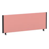 Impulse/Evolve Plus Bench Screen 1200 Black Frame Bespoke Quest Shrimp Fabric