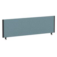 Impulse/Evolve Plus Bench Screen 1400 Black Frame Bespoke Rivet Quench Fabric