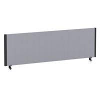 Impulse/Evolve Plus Bench Screen 1400 Black Frame Bespoke Quest Shell Fabric