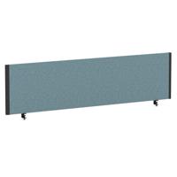 Impulse/Evolve Plus Bench Screen 1600 Black Frame Bespoke Rivet Quench Fabric