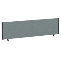 Impulse/Evolve Plus Bench Screen 1600 Black Frame Bespoke Rivet Tensile Fabric