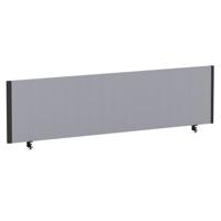 Impulse/Evolve Plus Bench Screen 1600 Black Frame Bespoke Quest Shell Fabric