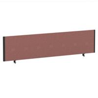 Impulse/Evolve Plus Bench Screen 1800 Black Frame Bespoke Rivet Forge Fabric