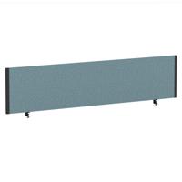Impulse/Evolve Plus Bench Screen 1800 Black Frame Bespoke Rivet Quench Fabric