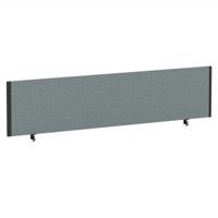 Impulse/Evolve Plus Bench Screen 1800 Black Frame Bespoke Rivet Tensile Fabric