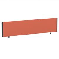 Impulse/Evolve Plus Bench Screen 1800 Black Frame Bespoke Quest Crab Fabric