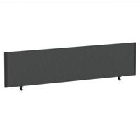 Impulse/Evolve Plus Bench Screen 1800 Black Frame Bespoke Quest Mussel Fabric