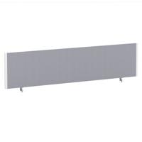 Impulse/Evolve Plus Bench Screen 1800 White Frame Bespoke Quest Shell Fabric
