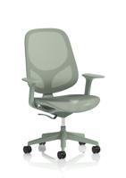 Tutti Mesh Task Operator Chair with Arms Menta
