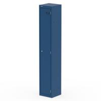 Qube Locker 1 Door 1800mm High Blue