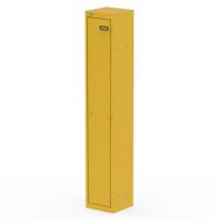 Qube Locker 1 Door 1800mm High Lemon Yellow