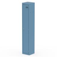 Qube Locker 1 Door 1800mm High Pastel Blue
