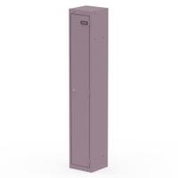 Qube Locker 1 Door 1800mm High Pastel Violet