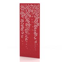 Sch! Acoustic Wall Panel - Blossom - Poppy Red