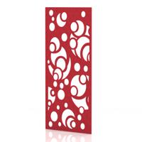 Sch! Acoustic Wall Panel - Bubbles - Poppy Red