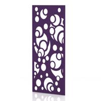Sch! Acoustic Wall Panel - Bubbles - Plum Purple