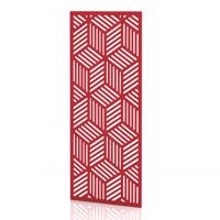 Sch! Acoustic Wall Panel - Cube - Poppy Red