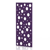 Sch! Acoustic Wall Panel - Polka - Plum Purple
