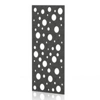 Sch! Acoustic Wall Panel - Polka - Graphite Charcoal