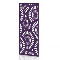 Sch! Acoustic Wall Panel - Sunburst - Plum Purple