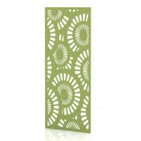 Sch! Acoustic Wall Panel - Sunburst - Lime Green