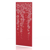 Sch! Acoustic Hanging Wall Panel - Blossom - Poppy Red