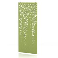 Sch! Acoustic Hanging Wall Panel - Blossom - Lime Green