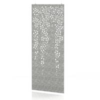 Sch! Acoustic Hanging Wall Panel - Blossom - Pebble Light Grey