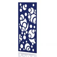 Sch! Acoustic Hanging Wall Panel - Bubbles - Cobalt Blue