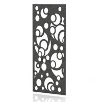 Sch! Acoustic Hanging Wall Panel - Bubbles - Graphite Charcoal
