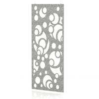 Sch! Acoustic Hanging Wall Panel - Bubbles - Pebble Light Grey