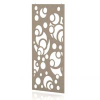 Sch! Acoustic Hanging Wall Panel - Bubbles - Oatmeal Beige