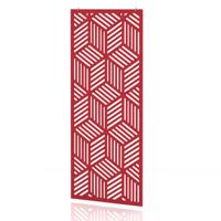 Sch! Acoustic Hanging Wall Panel - Cube - Poppy Red