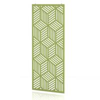Sch! Acoustic Hanging Wall Panel - Cube - Lime Green