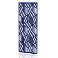 Sch! Acoustic Hanging Wall Panel - Cube - Cobalt Blue