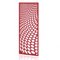Sch! Acoustic Hanging Wall Panel - Drift - Poppy Red