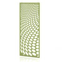 Sch! Acoustic Hanging Wall Panel - Drift - Lime Green