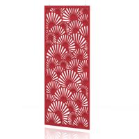 Sch! Acoustic Hanging Wall Panel - Fan - Poppy Red