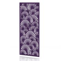 Sch! Acoustic Hanging Wall Panel - Fan - Plum Purple