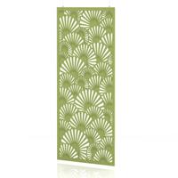 Sch! Acoustic Hanging Wall Panel - Fan - Lime Green