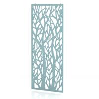 Sch! Acoustic Hanging Wall Panel - Forest - Sky Light Blue