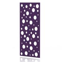 Sch! Acoustic Hanging Wall Panel - Polka - Plum Purple