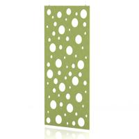 Sch! Acoustic Hanging Wall Panel - Polka - Lime Green