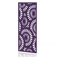 Sch! Acoustic Hanging Wall Panel - Sunburst - Plum Purple