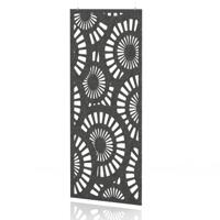 Sch! Acoustic Hanging Wall Panel - Sunburst - Graphite Charcoal