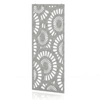 Sch! Acoustic Hanging Wall Panel - Sunburst - Pebble Light Grey