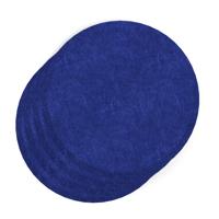 Sch! Acoustic Wall Tile - Set of 4 - Bevelled Edge - Circle - Cobalt Blue